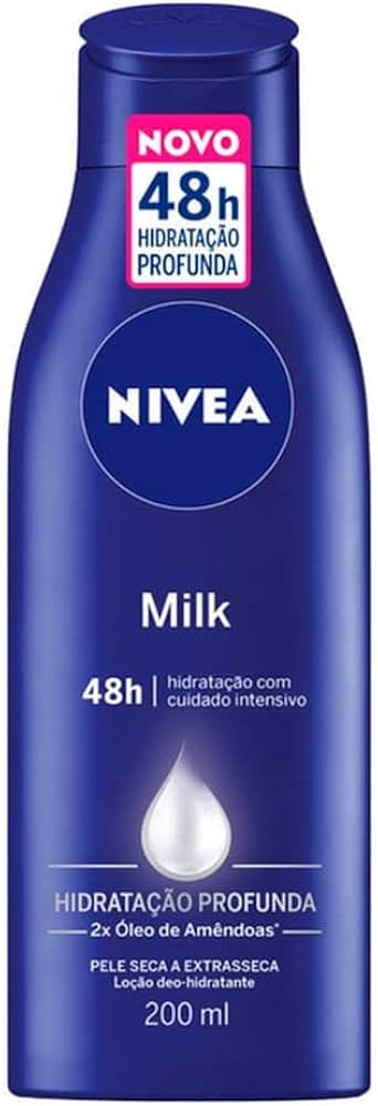 LOCAO HIDRATANTE NIVEA BODY 200ML MILK