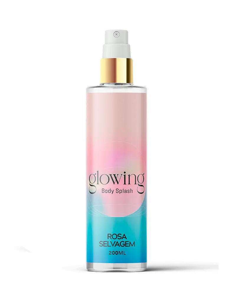 BODY SPLASH ROSA SELVAGEM 200ML GLOWING