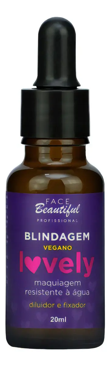 DILUIDOR E FIXADOR BLINDAGEM DE MAQUIAGEM