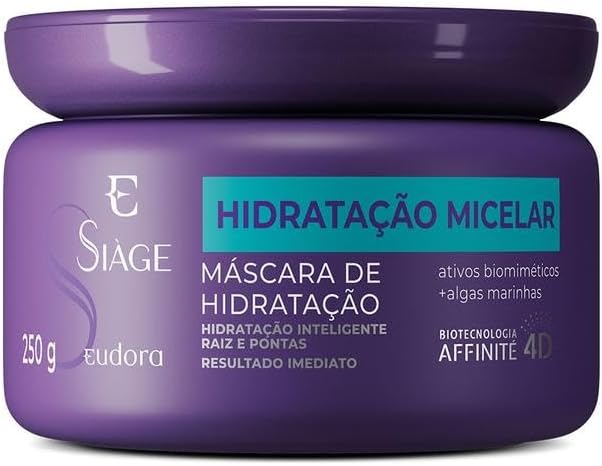 MASCARA HIDRATACAO CAPILAR 250G SIAGE -