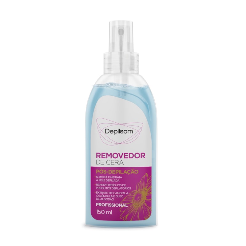 REMOVEDOR POS DEPILAÇÃO DEPILSAM 150ML