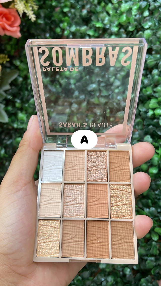 PALETA DE SOMBRAS SARAH’S BEAUTY S6751
