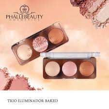 Trio Iluminador Baked Phallebeauty
