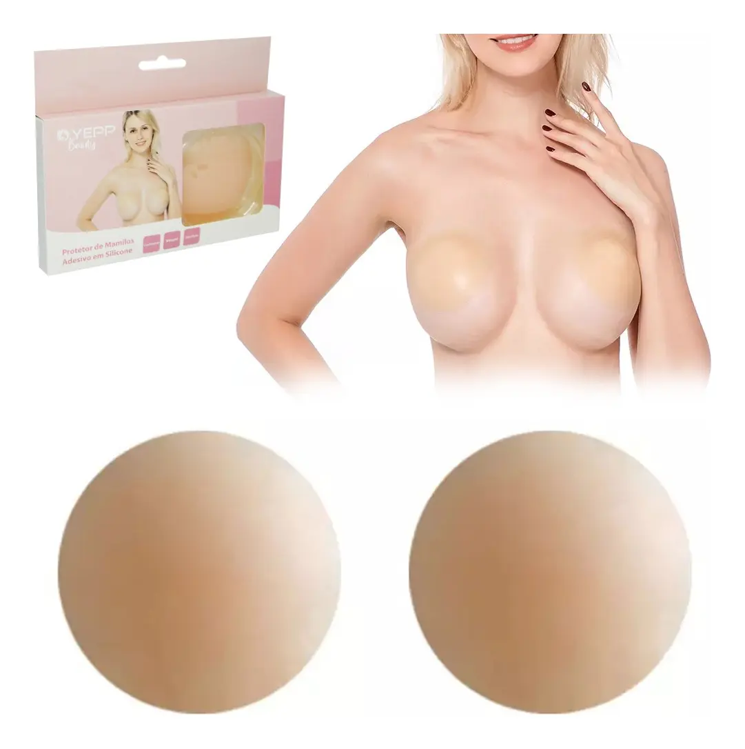 Sutiã Adesivo Protetor Mamilos Bico Tapa Seios Reutilizável