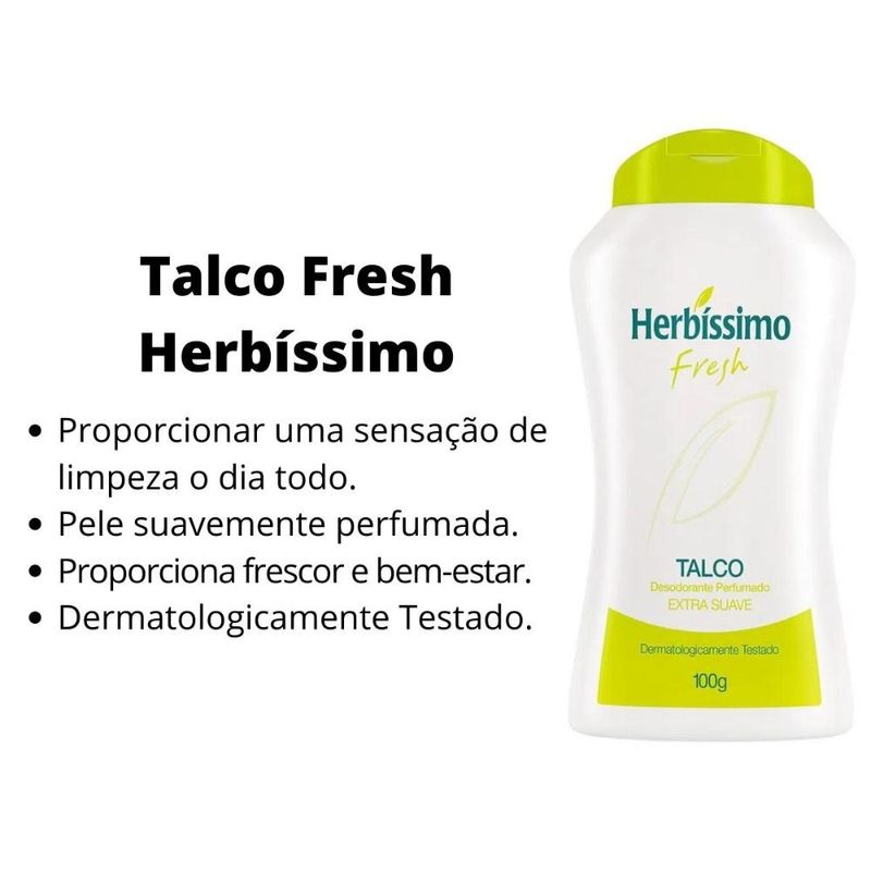 TALCO HERBISSIMO 100 GR DES FRESH