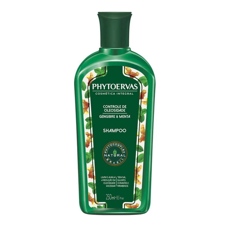 Shampoo Phytoervas 250 ml Controle de Oleosidade