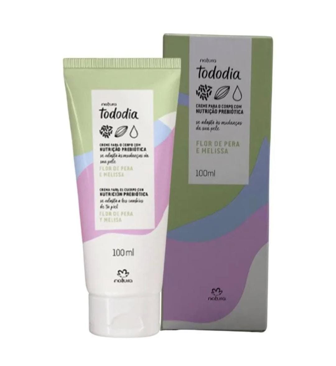 Creme para o corpo de Flor de Pera e Melissa - 100ml