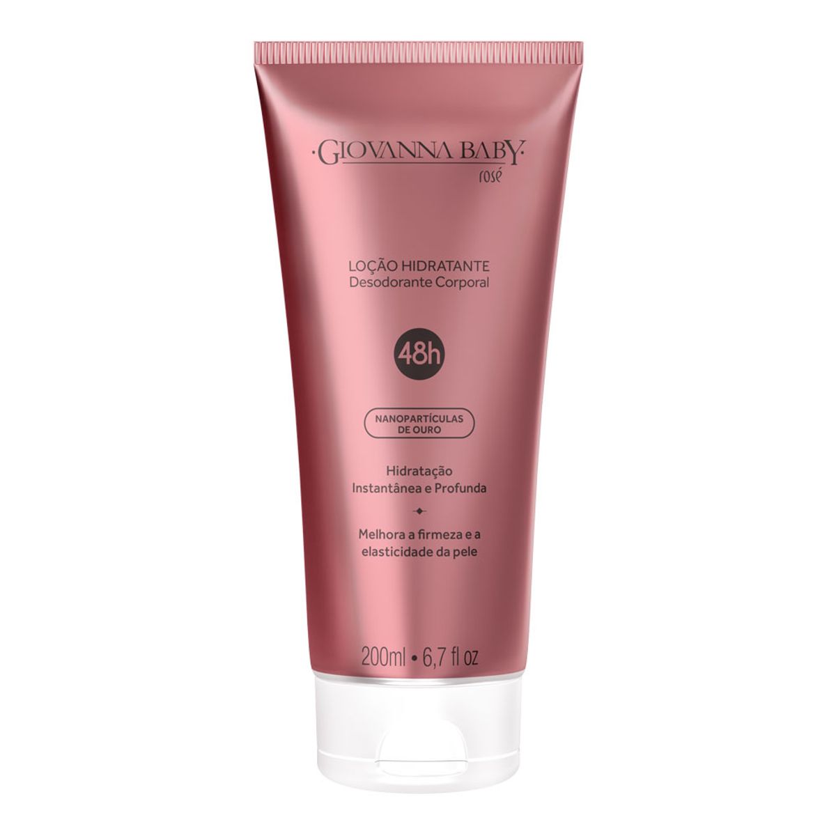 LOÇÃO HIDRATANTE GIOVANNA BABY 200ML ROSE