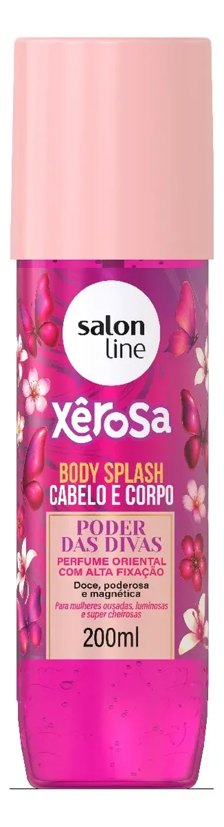 Salon Line Body Splash Xêrosa Poder Das Divas 200ml