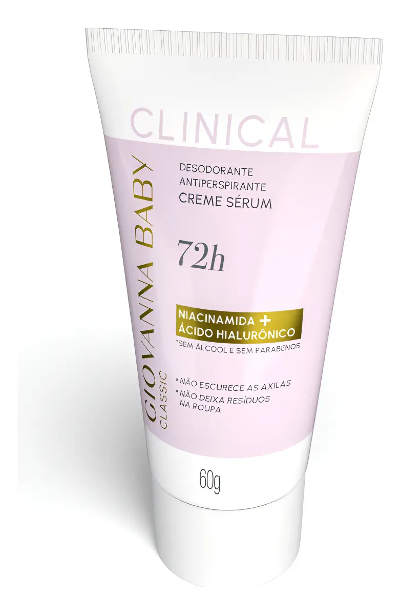 Giovanna Baby Deo Creme Bisnaga Classic 60g