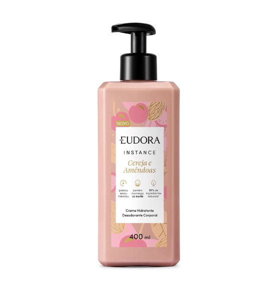 INSTANCE  CREME HIDRATANTE DES CPO  CEREJA/AMEND  400ML