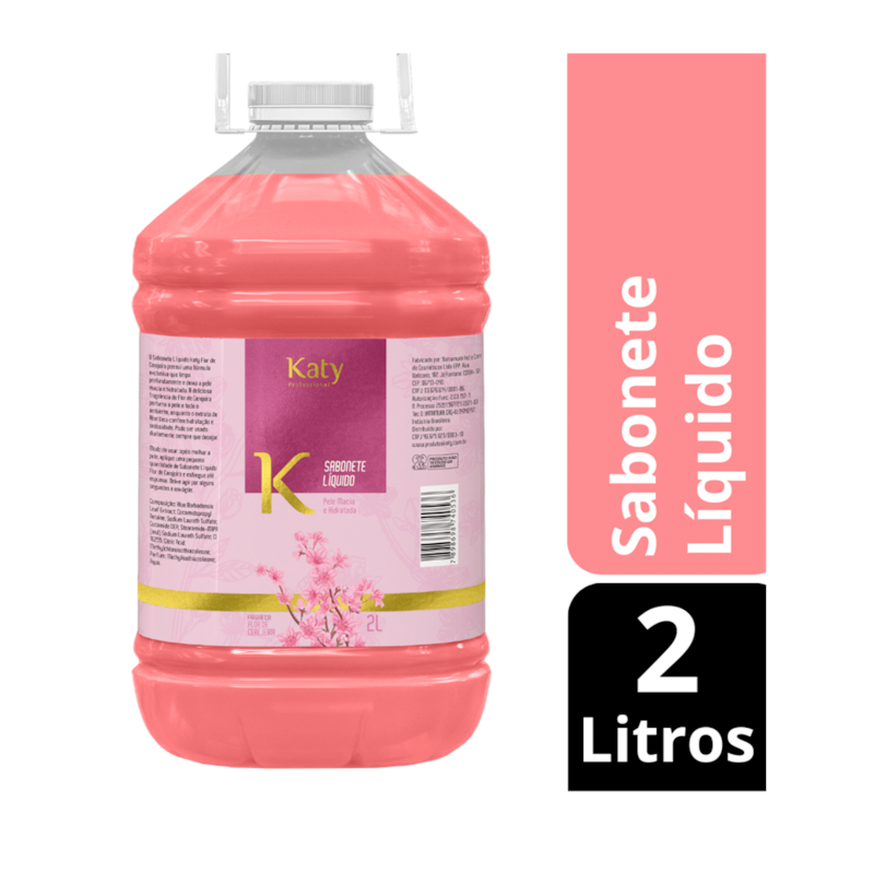 SABONETE LIQUIDO KATY 2 LT FLOR CEREJEIRA
