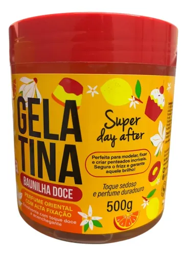 Salon Line Gelatina Xêrosa Baunilha Doce 500g