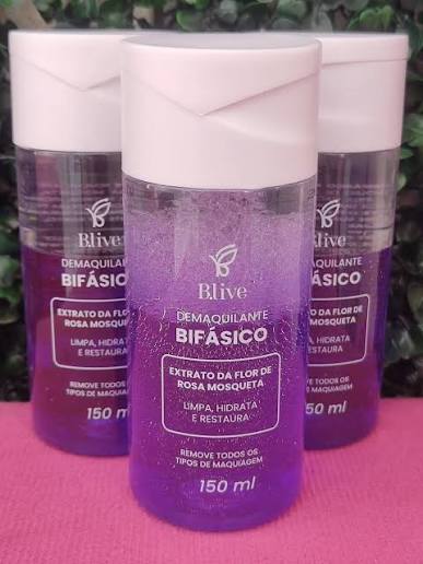 DEMAQUILANTE BISÁSICO ROSA MOSQUETA 150 ML - B.LIVE